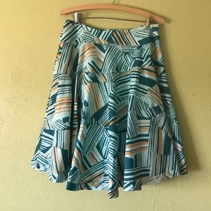Anthropologie Short Swing Skirt